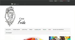 Desktop Screenshot of casa-frida.com